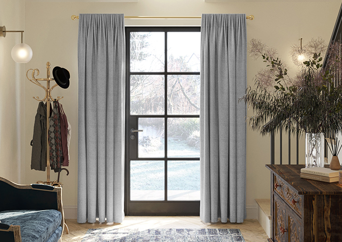 Roslin (Blackout), Koala Grey - Made to Measure Curtains - Image 3